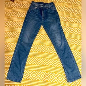 MOTHER jeans size 29 high waisted rider skimp in “sorry I’m staring”